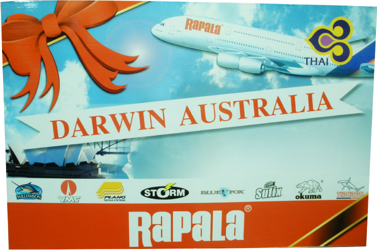 Trip ตกปลา Darwin Austraria