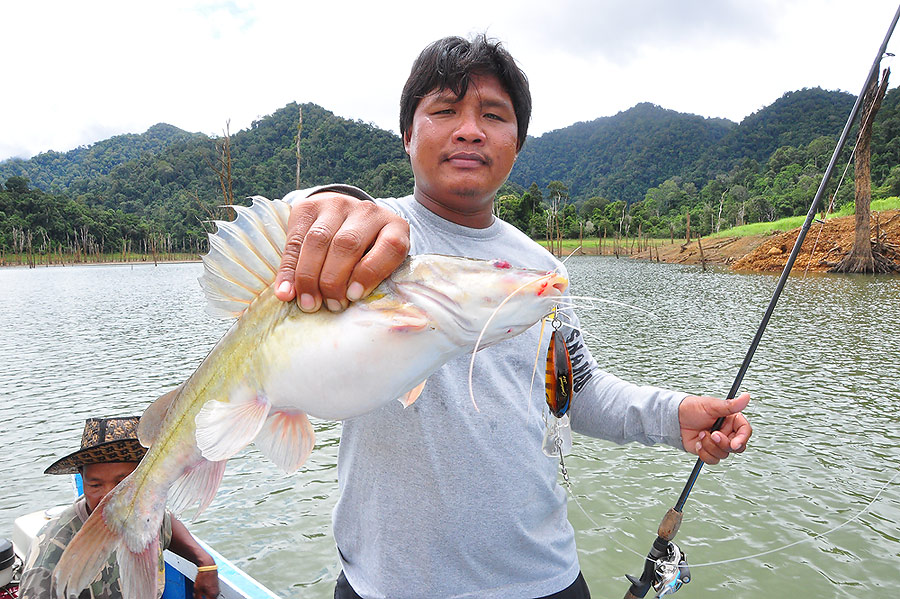 ผมถาม  .....   ไปเอามาจากไหนละเนี่ย
ช่างหลาน......  คลองน้องเกรียงน้าเอส
ผม......           ไปพี่ม