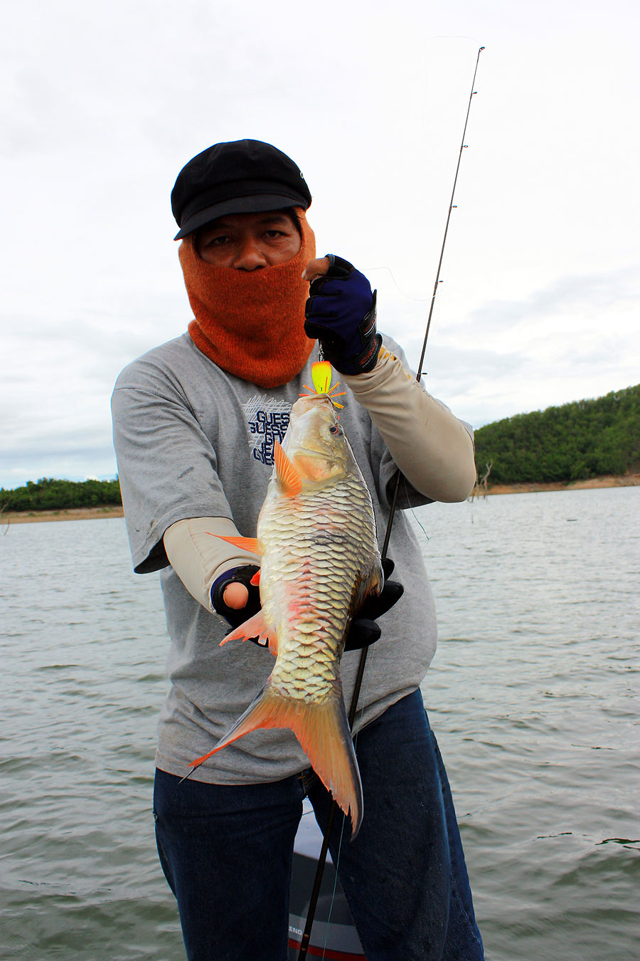  [b]ตัวนี้ ปิดทริป ครับ  ตัวนี้กัดกบ น้า ya ลำปาง  ชายฝั่งด้วย  ว๊าวๆ  แจ่มไปเลย[/b] :laughing: :lau