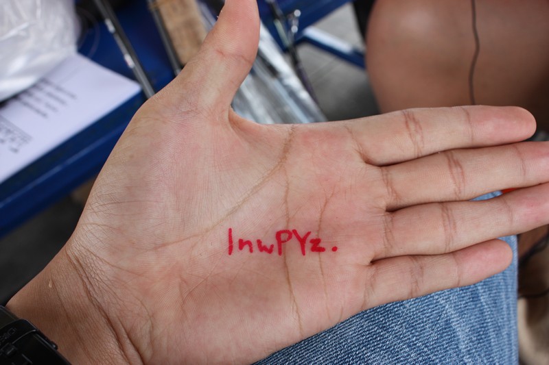 :love: อันนี้จาเขียนที่บัตร กัวลายมือไ