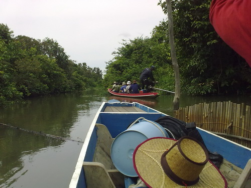 เส้นทางเดินเรือ จุดหมายคือ ควนขี้เสียน