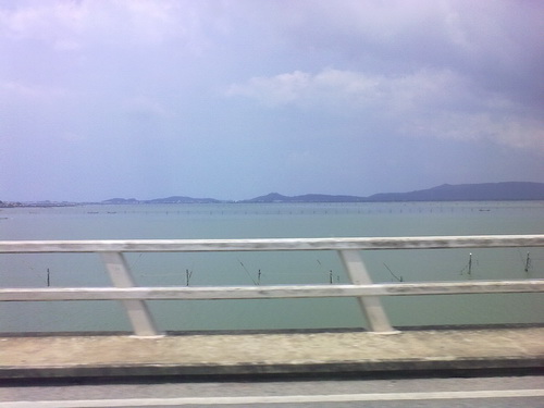 มองเห็นทะเลสาบสงขลา