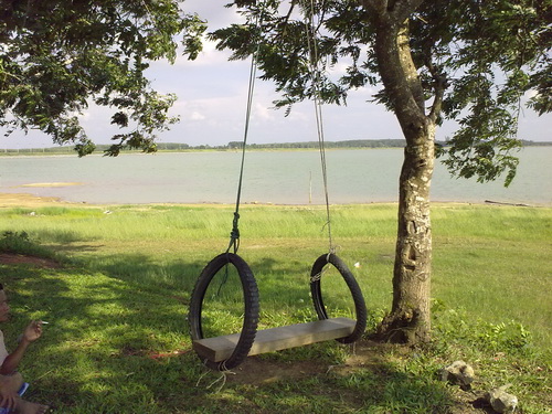 บรรยากาศที่อ่างเก็บน้ำ