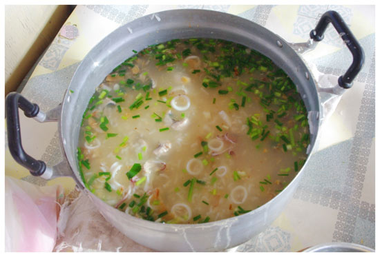 ข้าวต้มแสนอร่อยของพี่เอ๋ขึ้นมาแล้