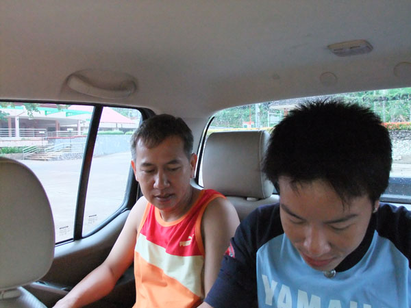 ได้เสบียงเรียบร้อยก็ออกเดินทางกลั