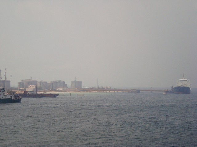 บรรยากาศที่ท่าเรือครับน่าตกปลามาก