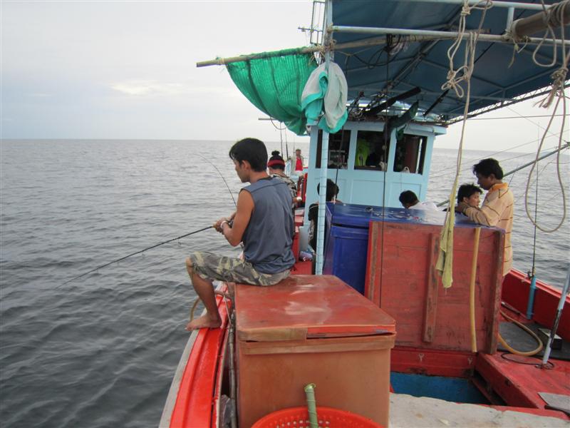 บรรยากาศในเรือ