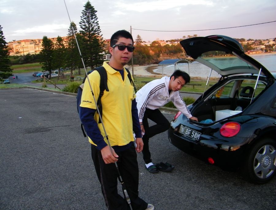 พวกเรามาถึงเรือตอนเช้าพอดี
ใช่เวลาขับรถจากSydneyถึงTerrigal
ประมาณ 1 ช.ม ครับ