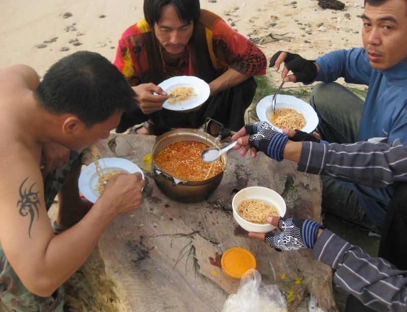 อาหารเช้าอย่างหรู...บะหมี่ญี่ปุ่น+ปล