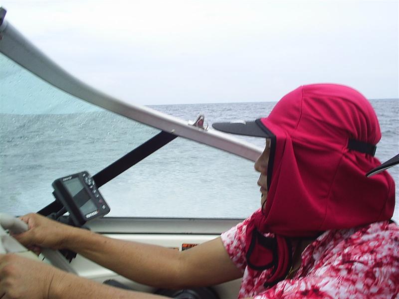 พ้นปากคลองนายเรือคนใหม่ก็เข้าประจำการเลย :grin: