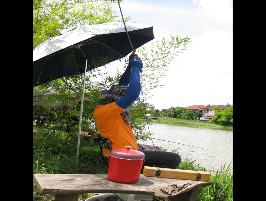 ชุดสีสันแสบตาดีจริงๆ :grin: