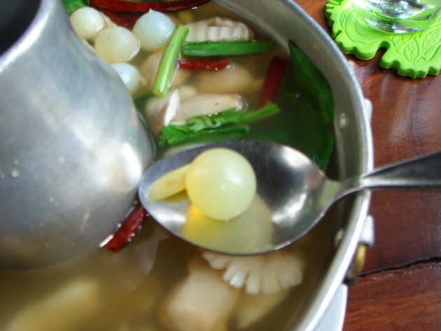 ต้มยำน้ำใสไข่ปลาเรียวเซียว.
  :love: :grin: :love: