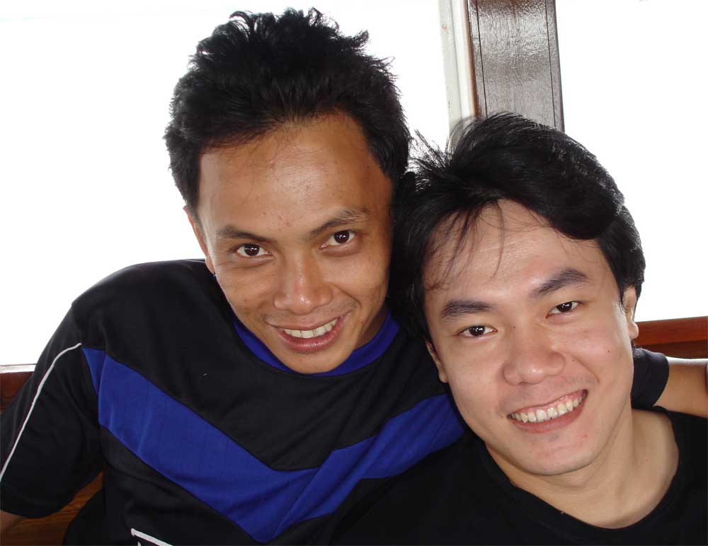 ผู้จัดทริป กับ ผู้จัดหาเรือ ครับ

ไม