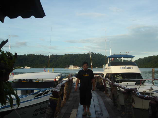 อาราเร่     น้าดอน เป็นไง เดินตรวจเรือ 
ดอนล่า     หึ... หึ... เด๋วรู้ กานน....
อาราเร่     หึ... 