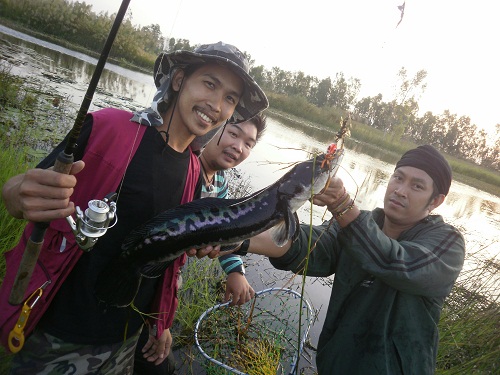 ครับน้องกบหน้าบานเลย สำเร็จเสร็จสิ
