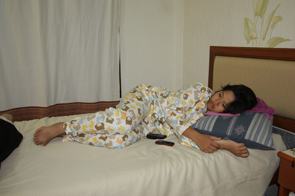 พ่อรู้นะ...ว่าหนูก็กังวลไม่น้อยเหมือนกัน แต่หนูใจสู้ก็เลยต้องลงแข่ง