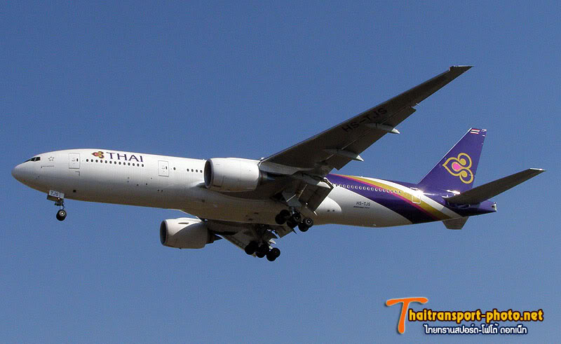 HS-TJS และ HS-TJR Boeing 777ER สนามบินเชียงใหม่ครับ