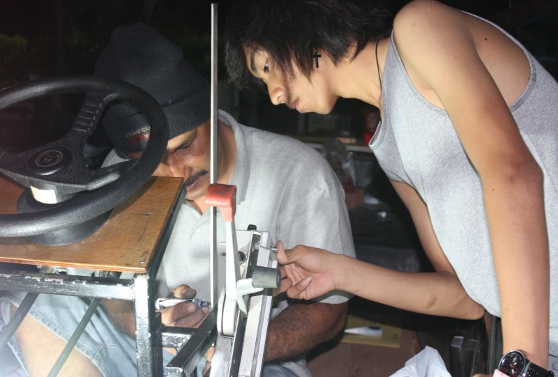 น้องเค ประกบอ่ยางไกล้ชิด   :laughing: