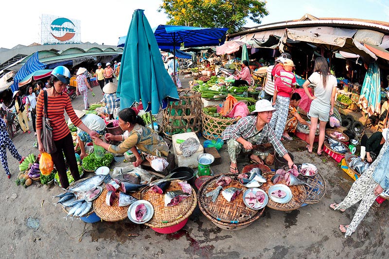 เดินดูตลาดปลา  ให้เห็นว่าปลาบ้านเขา  เหมือนบ้านเราหรือไม่
ที่เห็น  เจ้าทูน่า  โต้มอญ  
ชมเอาครับ  