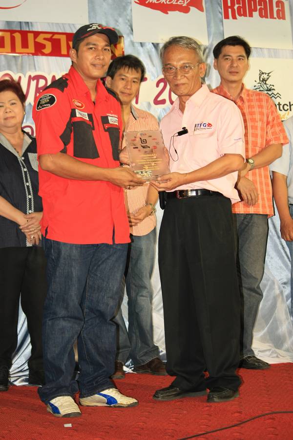 รองแชมป์ ชะโดประเภทโปร  ครับบบบ   