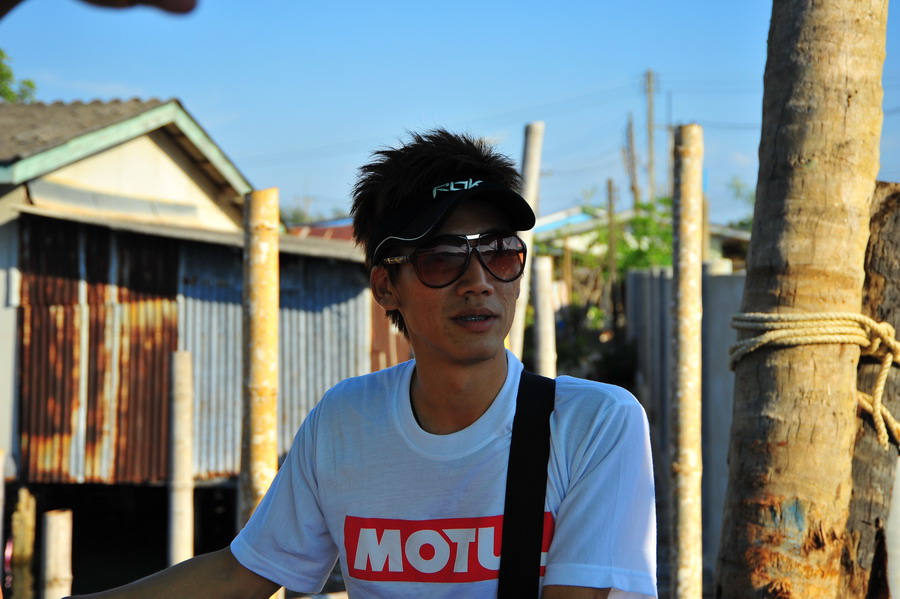 กาตุนน....ครับตื่นเต้นมากก่อนลงเรือโ
