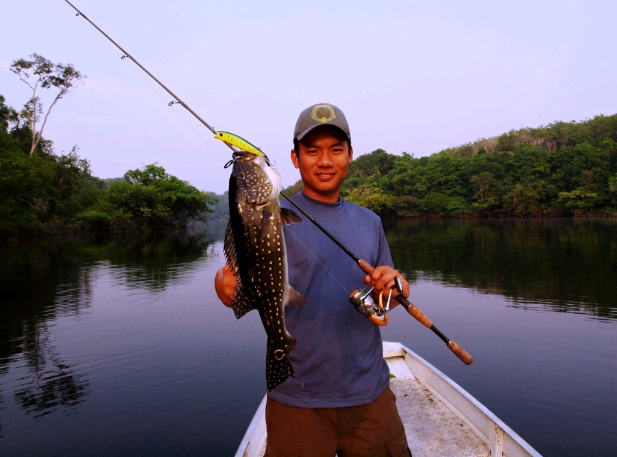 เช้าอีกวัน Paca Peacock Bass