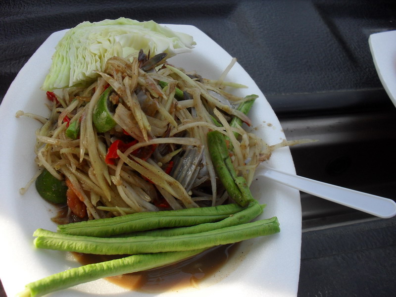 มาแล้วครับส้มตำรสแซ่บของเรา 
 :umh: :umh: