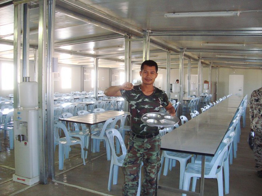 โรงทานอาหารแห่งใหม่เสร็จเรียบร้อย