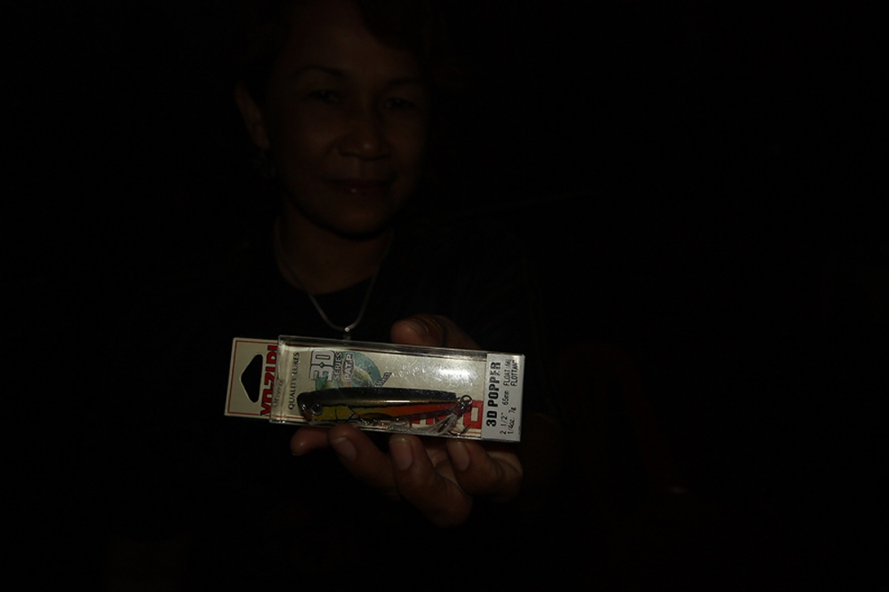 เหยื่อสามดี ลายลูกครอก จาก โม่ง แอคชั่นลัวร์ ก็ส่งมาร่วมประมูลเพื่อทำบุญด้วยครับ  :grin: :grin: :gri