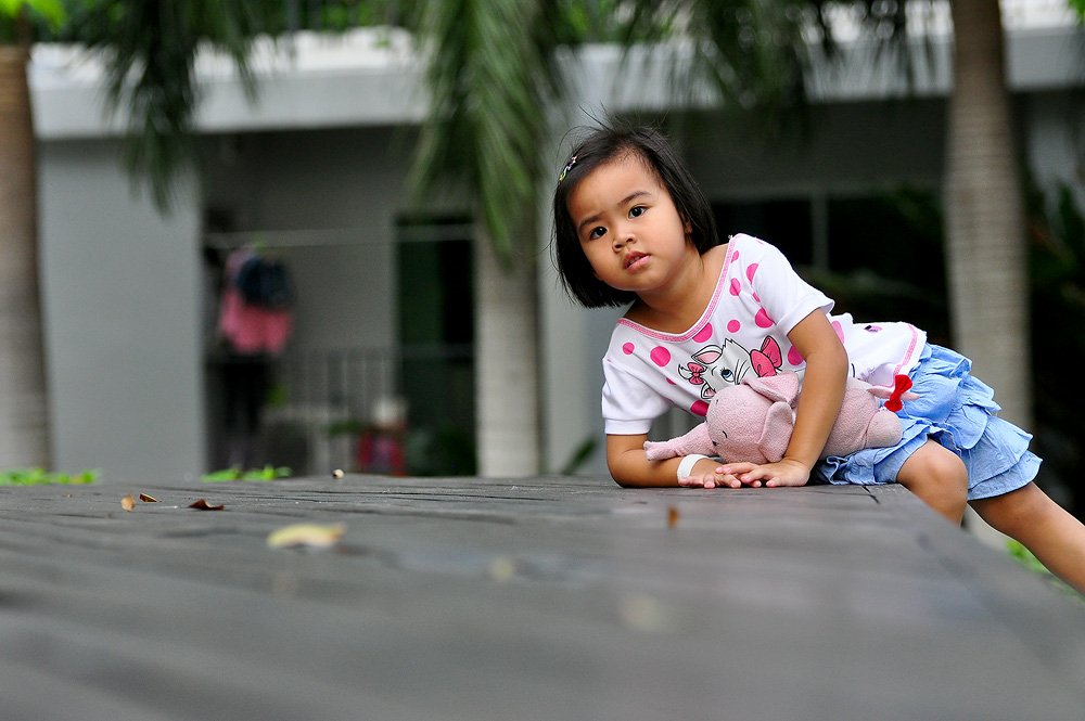 ##  Portrait ด้วยเลนส์เทเล 70-300VR Nik  ##