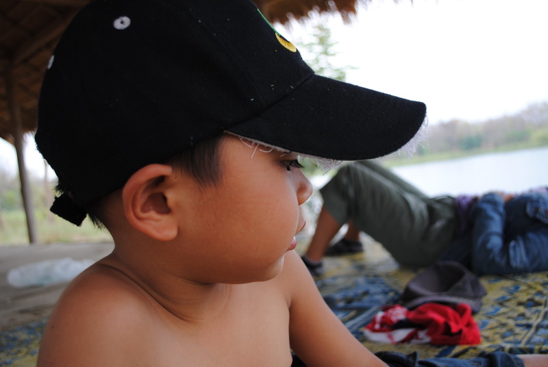 หม่าม๊า ของน้องเคน หลับไปแล้ว ผมเอง