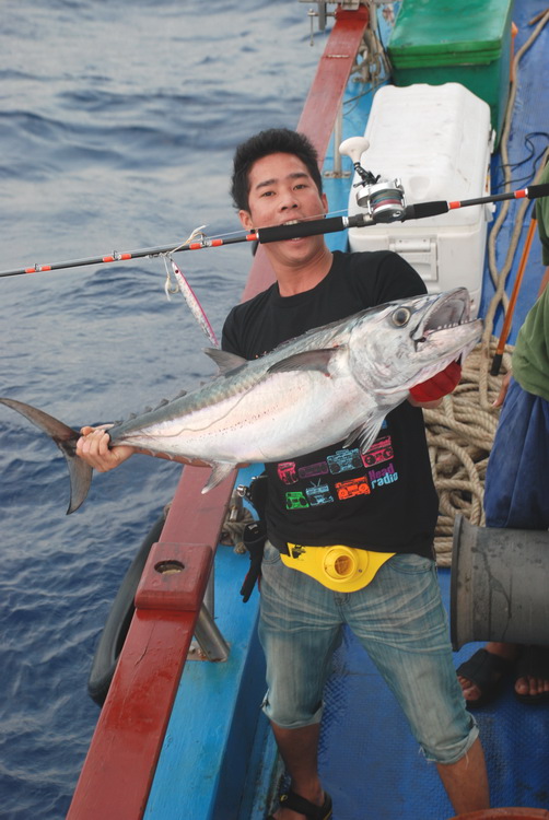 ผลงานจิ๊กข้างเรือช่วงเช้า ของอาร์ม