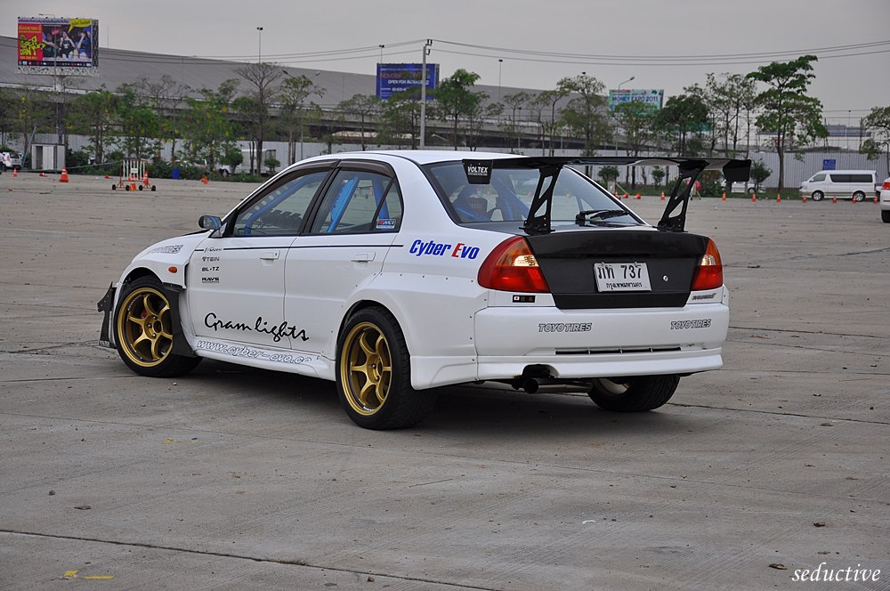 Lancer Evo 5 Varis racing concept ครับ :grin: