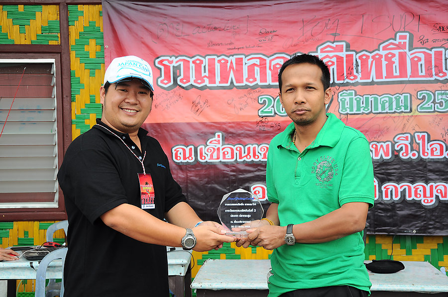  [b]ผู้ที่ได้รับรางวัลรองชนะเลิศอันดับ 2 ประเภทปลากระสูบ คือ น้าอ๊อด[/b].............ยินดีด้วยครับ :