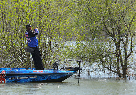 ผู้นำวันแรกปู่ Denny Brauer Set hook แต่วืด