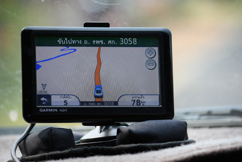 คราวนี้เล่นของด้วยครับ......เอา GPS นำทา