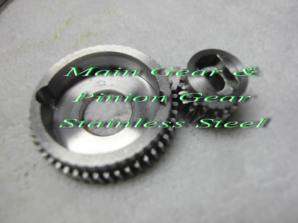 เฟืองเกียร์ และเฟือง Pinion ทำจาก Stainless กล