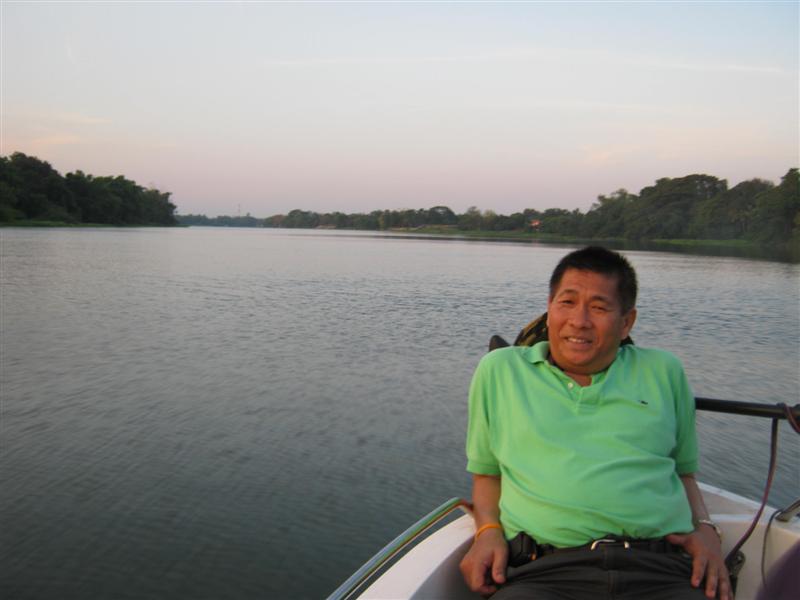 มีคนมานั่งเรือเป็นเพื่อนนนนนนนนนก