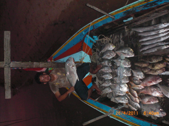 ลาด้วยภาพผมเองครับกับปลารวม ทริปหน