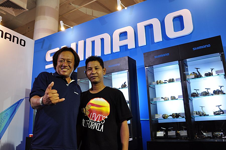 นักกีฬา Mokoley กับ โปร Shimano  