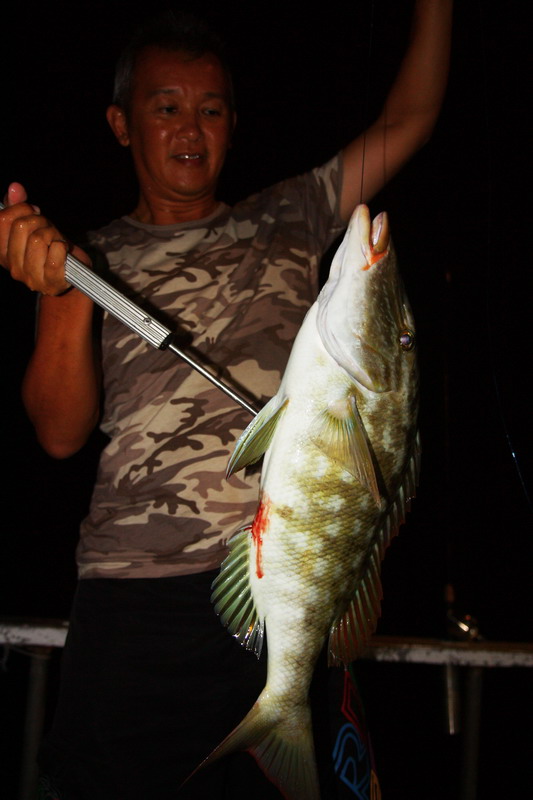 คืนนี้เราได้ปลาหน้าดินกันพอสมควร ป