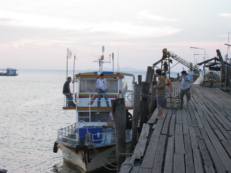 ปลาเข็มบนเรือชลธาร(บางเสร่)