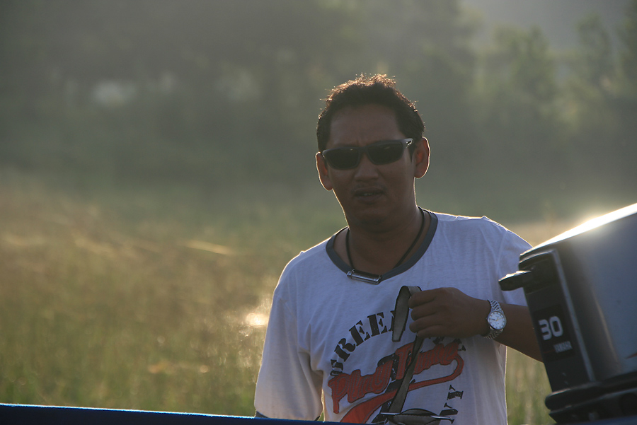  :grin: แดดยามเช้าแจ่มจริงๆ เอาเรือลงเร็วๆดิตาตุ๋ย :grin: