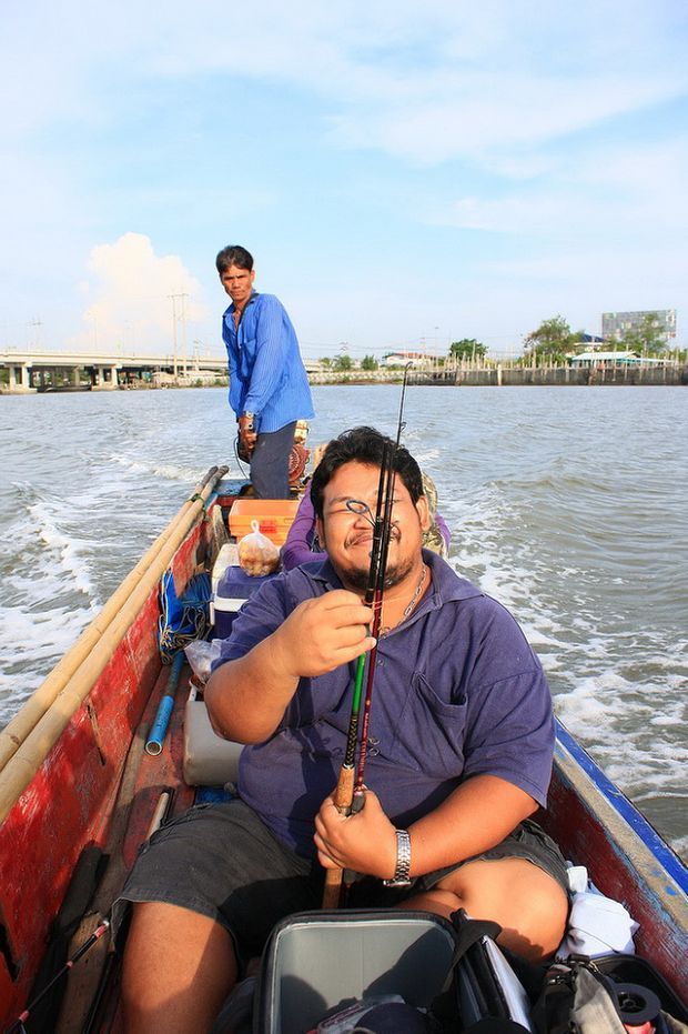 ขึ้นเรือได้ก็จัดเตรียมอุปกรณ์เลยเพื่อความรวดเร็ว :grin: