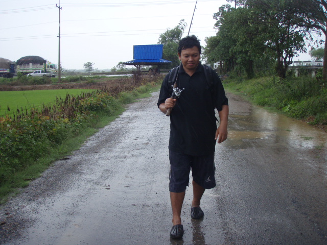 ฝนมาแล้ว....ได้เวลาลุย ปลาช่อนริมทางอีกแล้ว รอเคลียงานเสร็จ อาทิตย์ หน้า ลุยแล้ว  yoolek...........ห