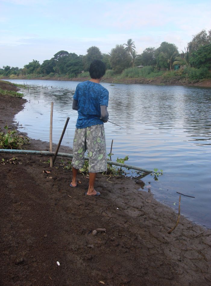 =-=-=  End season Lopburi River. =-=-=