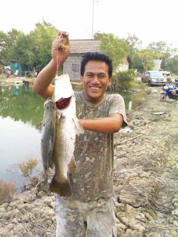 นี่ก็ผลงานพี่เราอีกนั่นแหละ 
 กัด YO-ZURI   CRYSTAL MINNOW  F กับ S อย่างละตัว

 :grin: :grin: :g