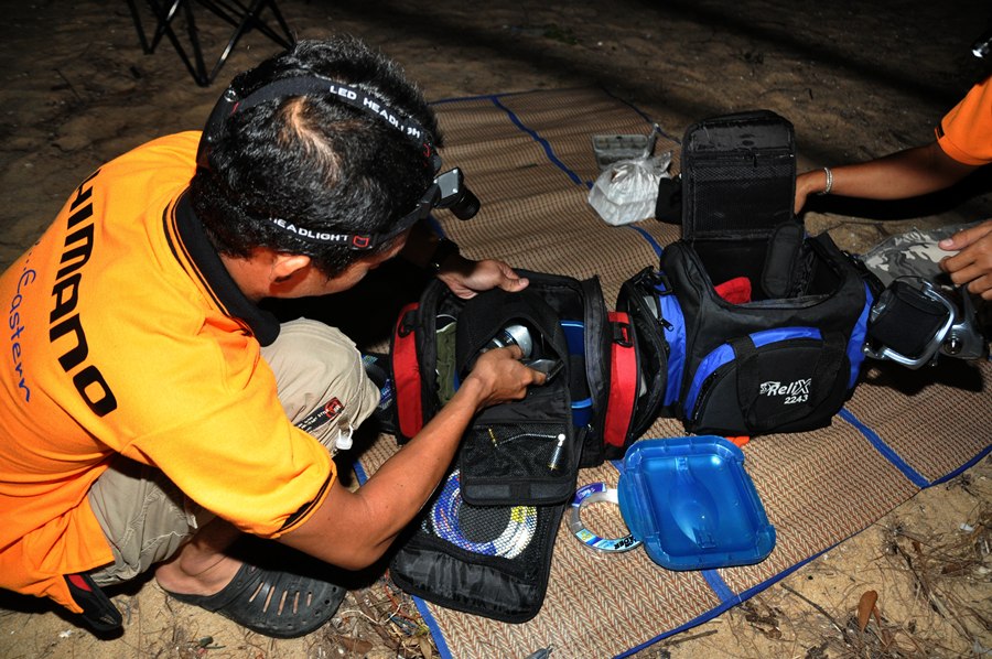 อุปกรณื สมกับเป็น Tester shimano จริงๆ ของเพียบ  :love: