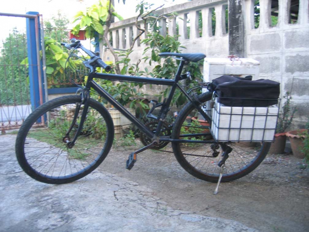 คันนี้เลยครับ Fishing  Bike  เจอแถวๆบ่อหน้าวัดสหธรรมาราม ทักทายกันบ้างนะครับ