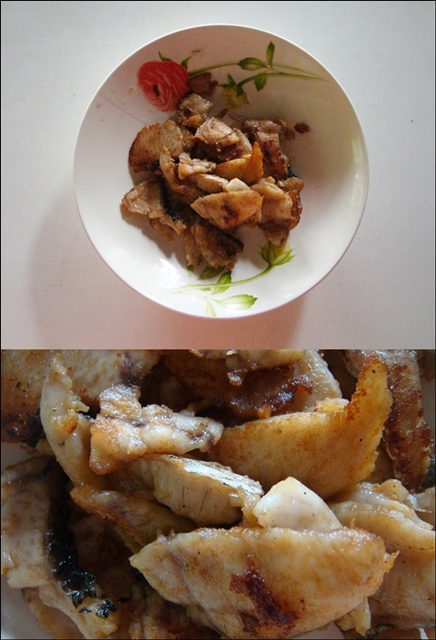 เมนูสุดท้าย
เนื้อชะโดหมักซอส